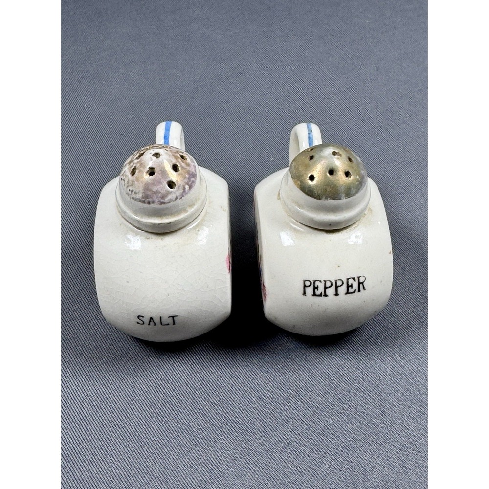 vintage porcelain Salt & Pepper‎ shakers Pitcher - Japan